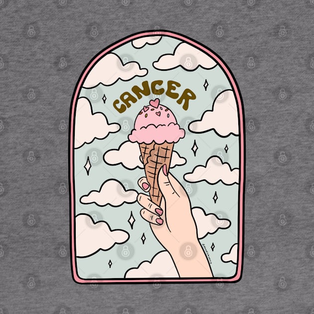 Cancer Ice cream by Doodle by Meg